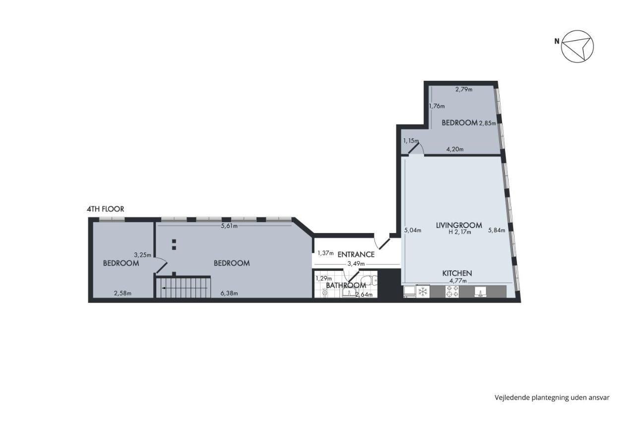 Sanders Regent - Smart Two-bedroom Near Square
